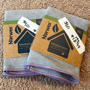 2 brand new Norwex envirocloths